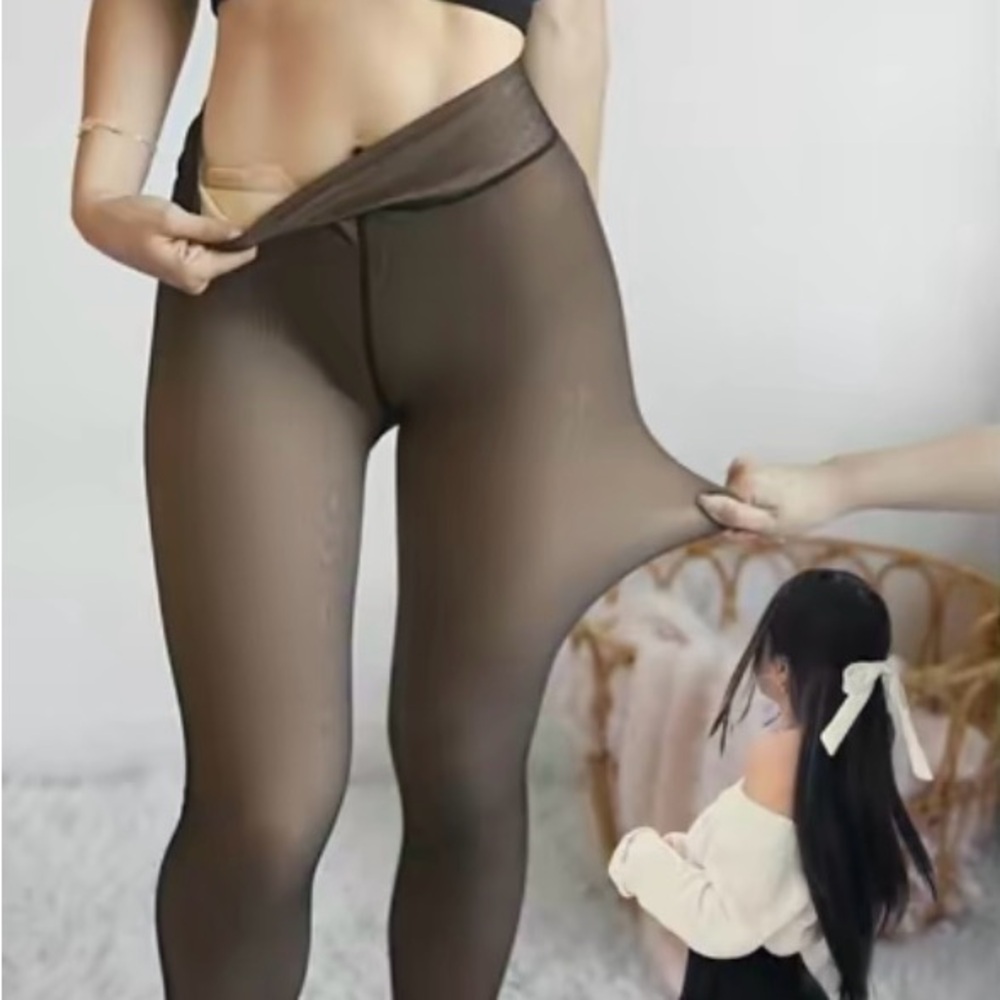 Fleece Lined Tights | MAGIC LEGGINGS | SWEET MAYHEM